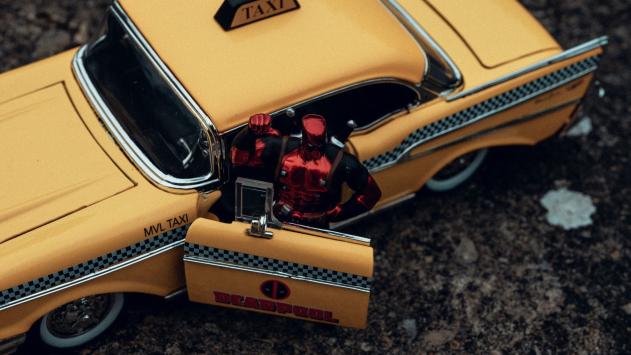 Deadpool model car