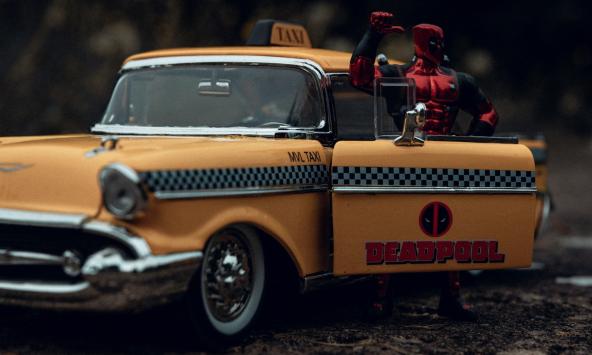 Deadpool model car