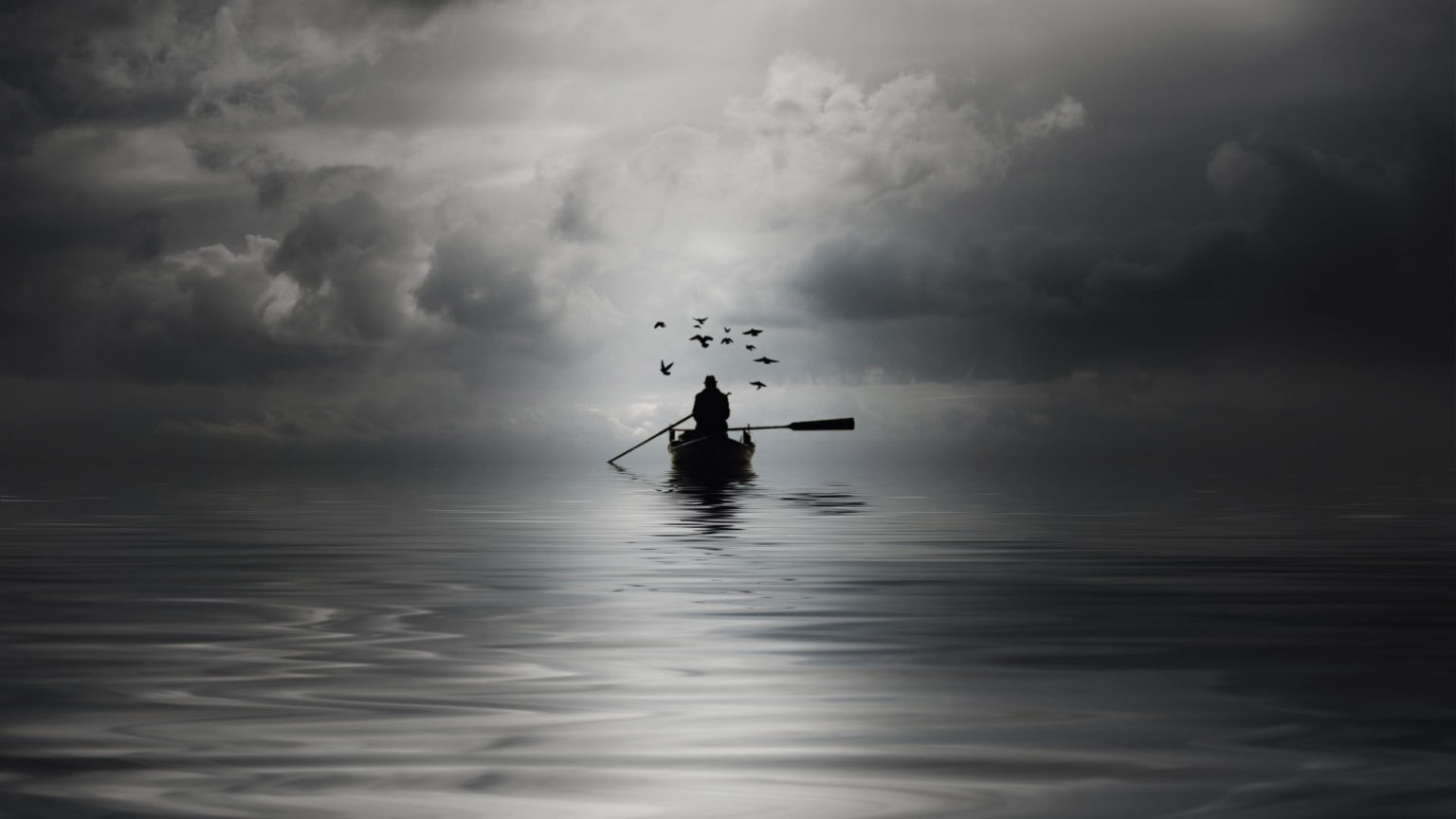 boat on the sea